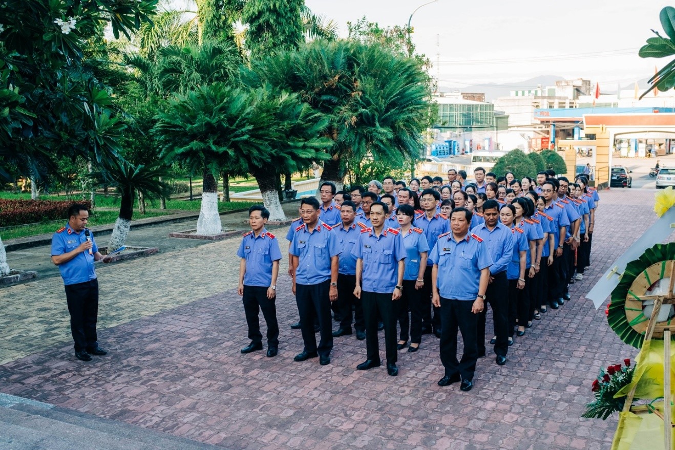 VKSND tỉnh Quảng Ngãi Hành trình tri ân cội nguồn, tiếp nối truyền thống ngành Kiểm sát