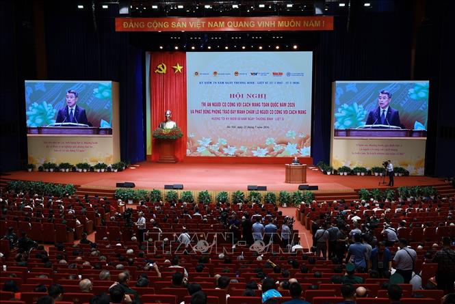 Thủ tướng Lê Minh Hưng Chăm lo người có công với cách mạng là chủ trương nhất quán, thể hiện tính nhân văn sâu sắc