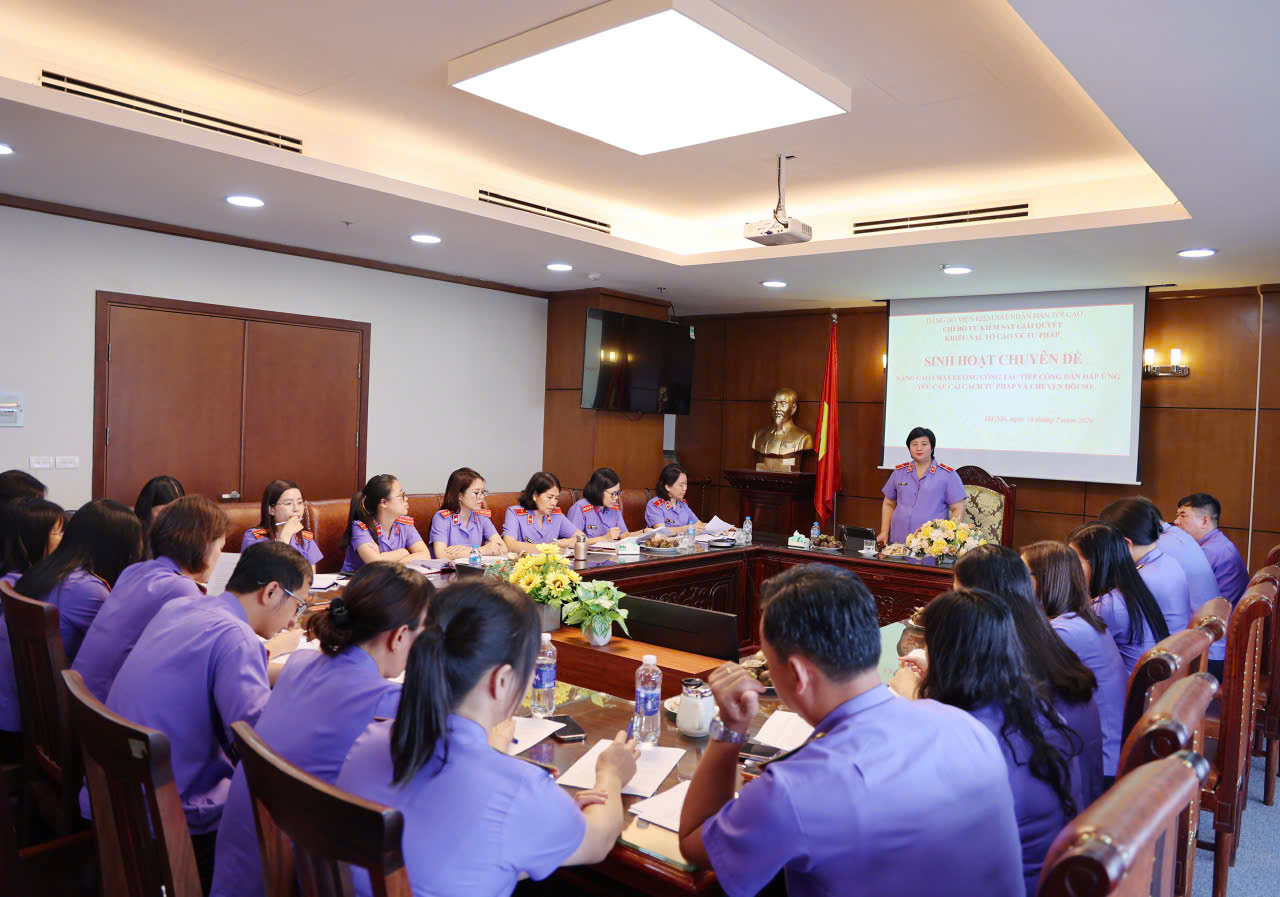 Đổi mới công tác kiểm sát việc giải quyết khiếu nại, tố cáo trong hoạt động tư pháp