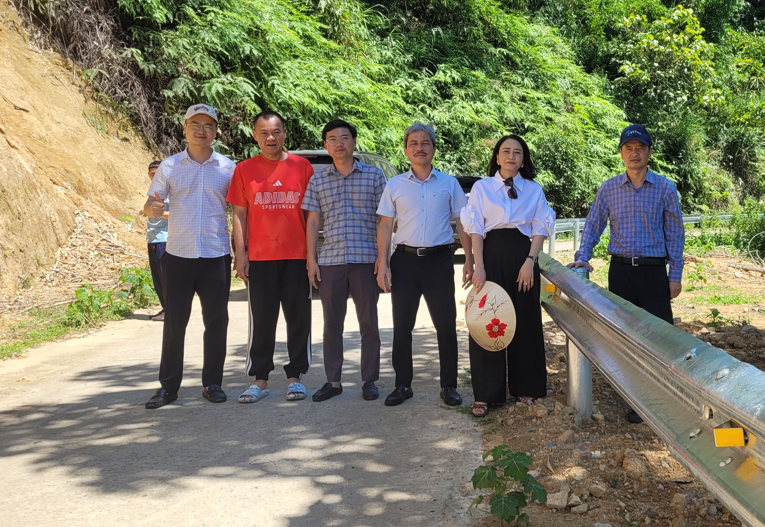 Nghiệm thu công trình do Quỹ Bảo hiểm xe cơ giới tài trợ tại Bát Mọt, Thanh Hóa