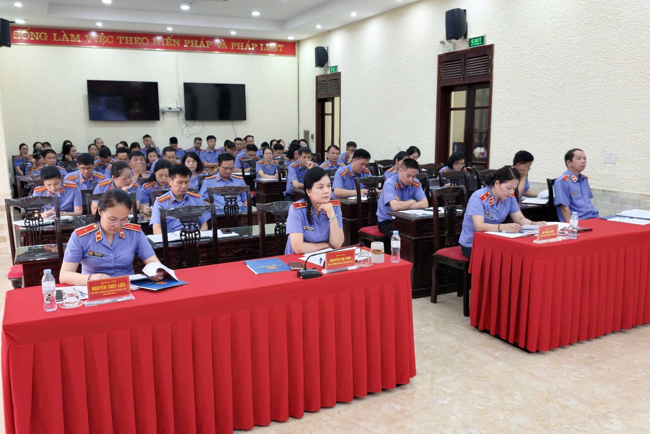 VKSND tỉnh Lạng Sơn Nâng cao nhận thức, trách nhiệm thực hiện Chỉ thị số 06-CT TW của Bộ Chính trị