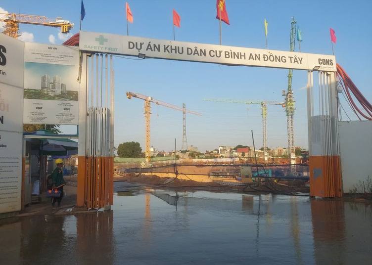 Dự án khu dân cư Bình An Đông Tây làm ảnh hưởng 15 hộ dân