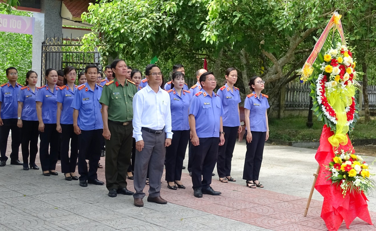 Vụ 9 - VKSND tối cao tại Đà Nẵng tri ân trên mảnh đất Thăng Bình anh hùng