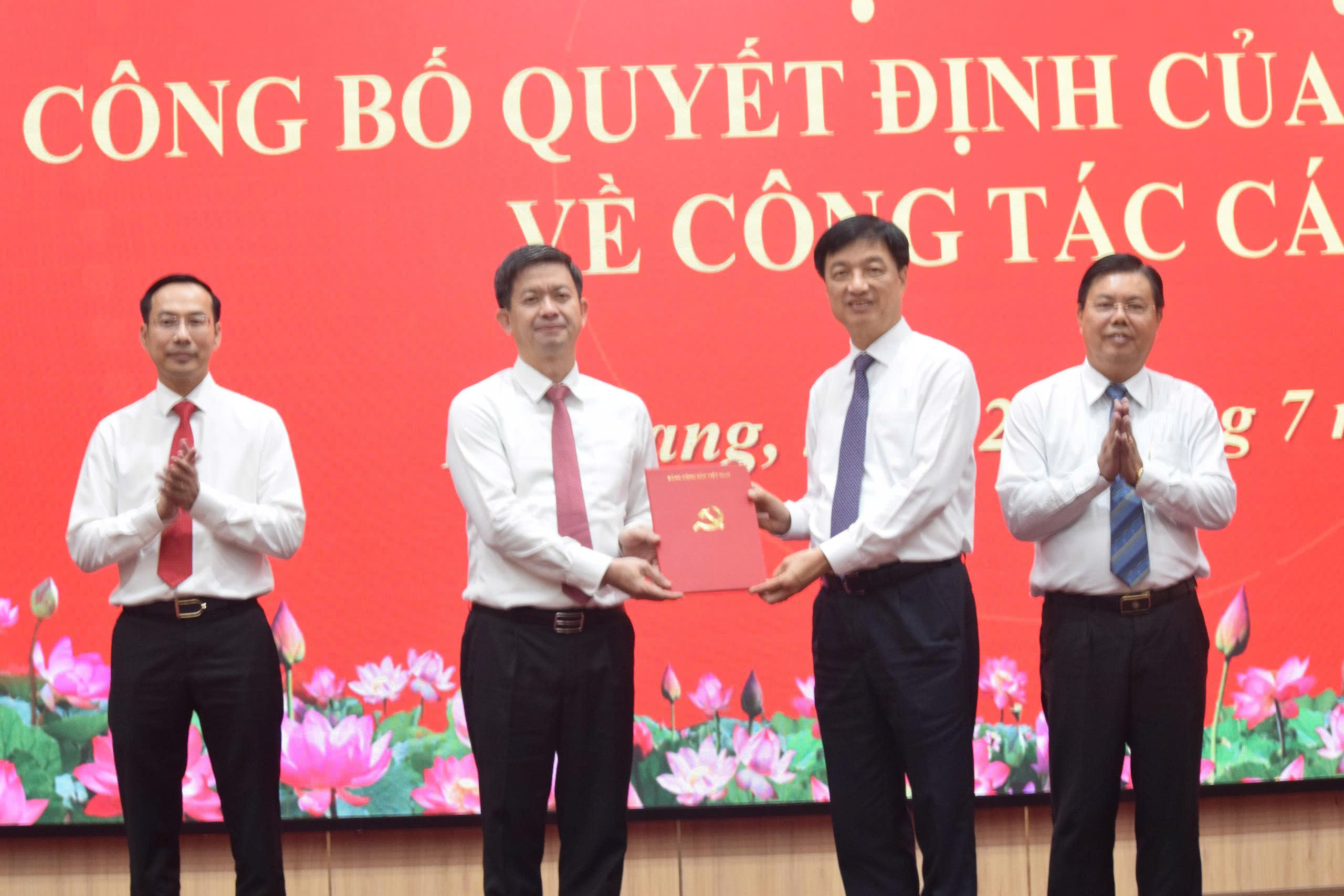 Đồng chí Lê Quang Tùng giữ chức Bí thư Tỉnh ủy An Giang