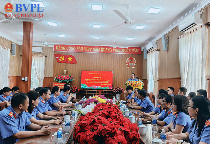 Cụm thi đua số 1 VKSND tỉnh Lâm Đồng tọa đàm, giao lưu văn nghệ, thể thao