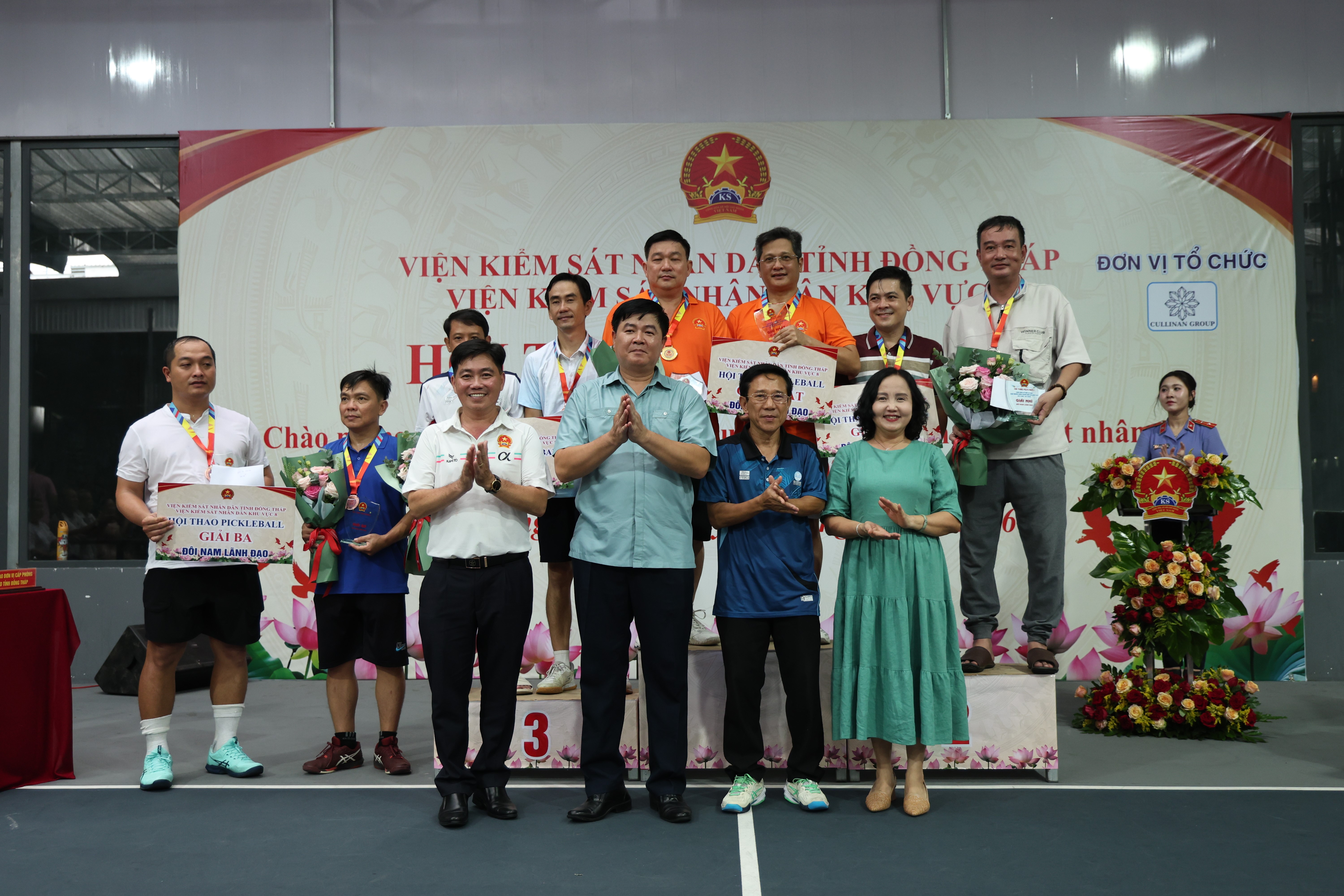 VKSND Khu vực 8 tổ chức Hội thao Picleball chào mừng Ngày truyền thống ngành Kiểm sát
