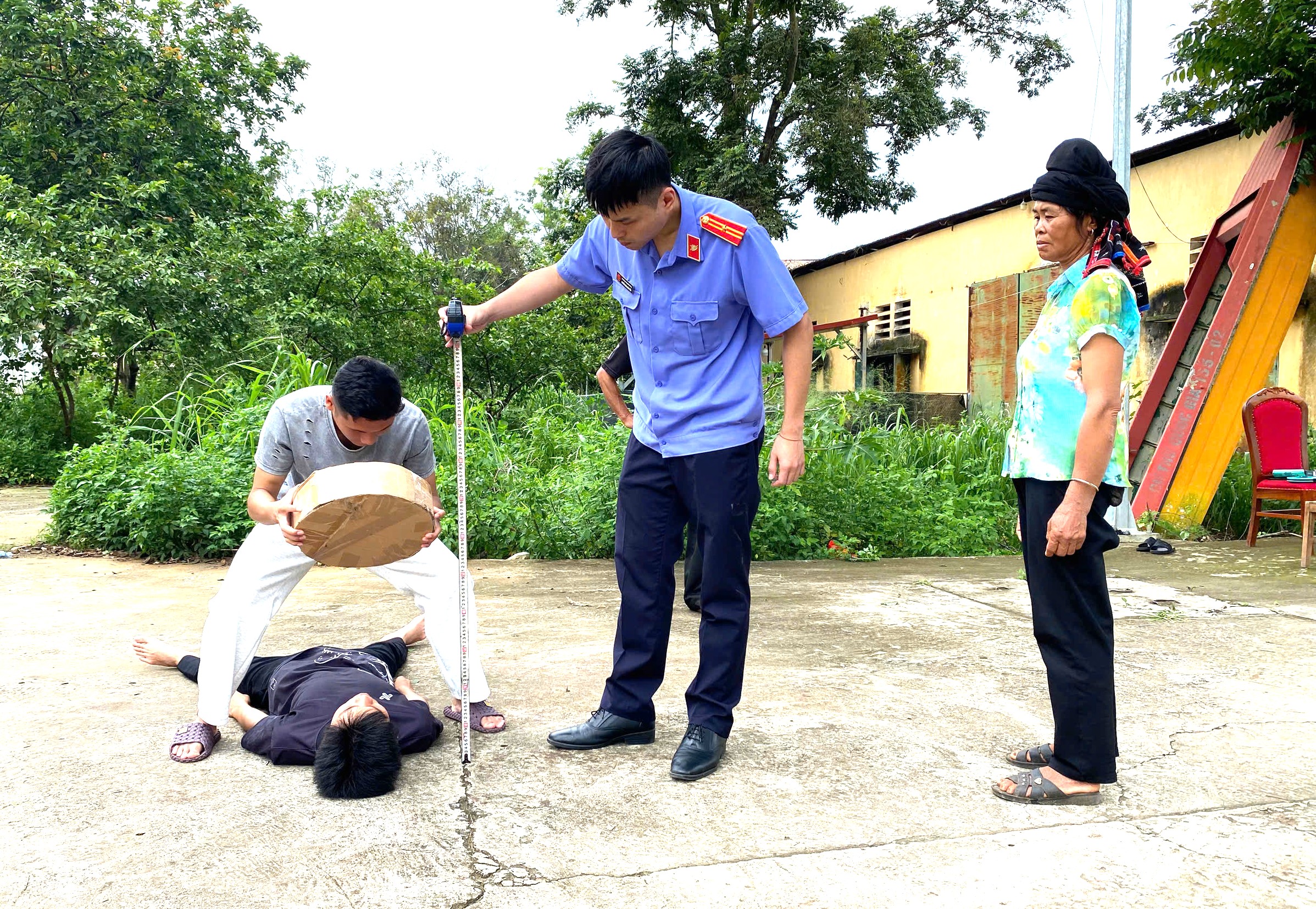 VKSND tỉnh Sơn La kiểm sát thực nghiệm điều tra vụ án giết người
