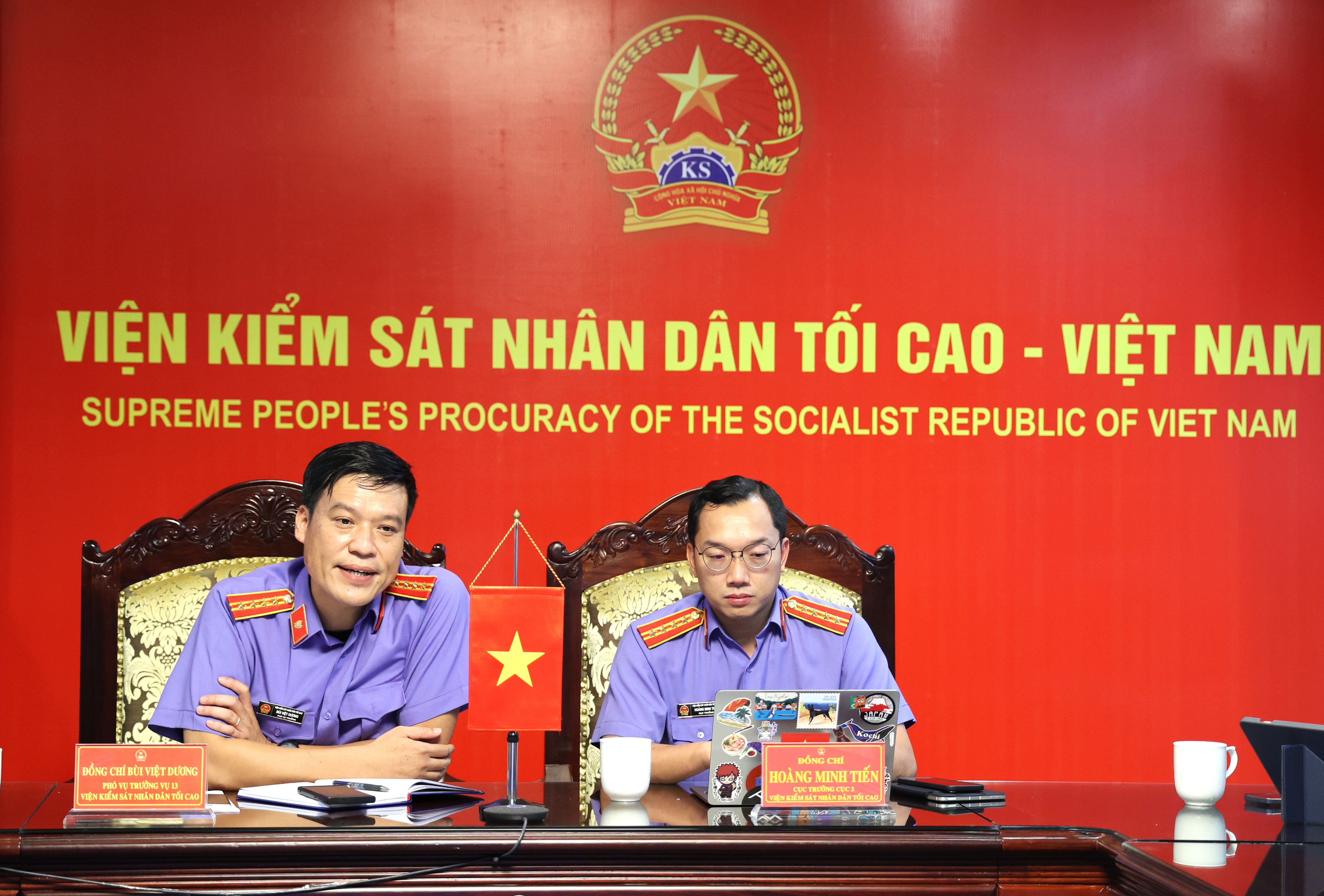 Hội thảo trực tuyến ứng dụng AI trong công tác kiểm sát