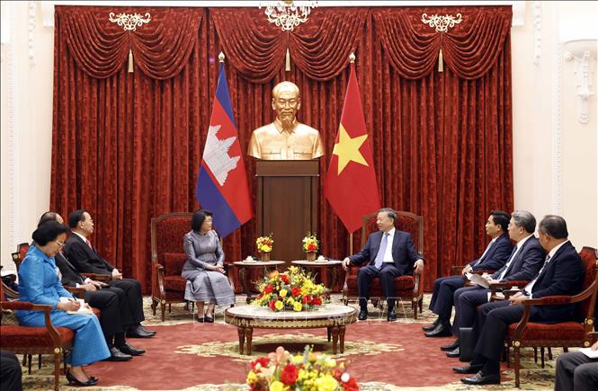 Tổng Bí thư, Chủ tịch nước Tô Lâm Quan hệ hai Đảng, hai nước Việt Nam - Campuchia là tài sản chung vô giá