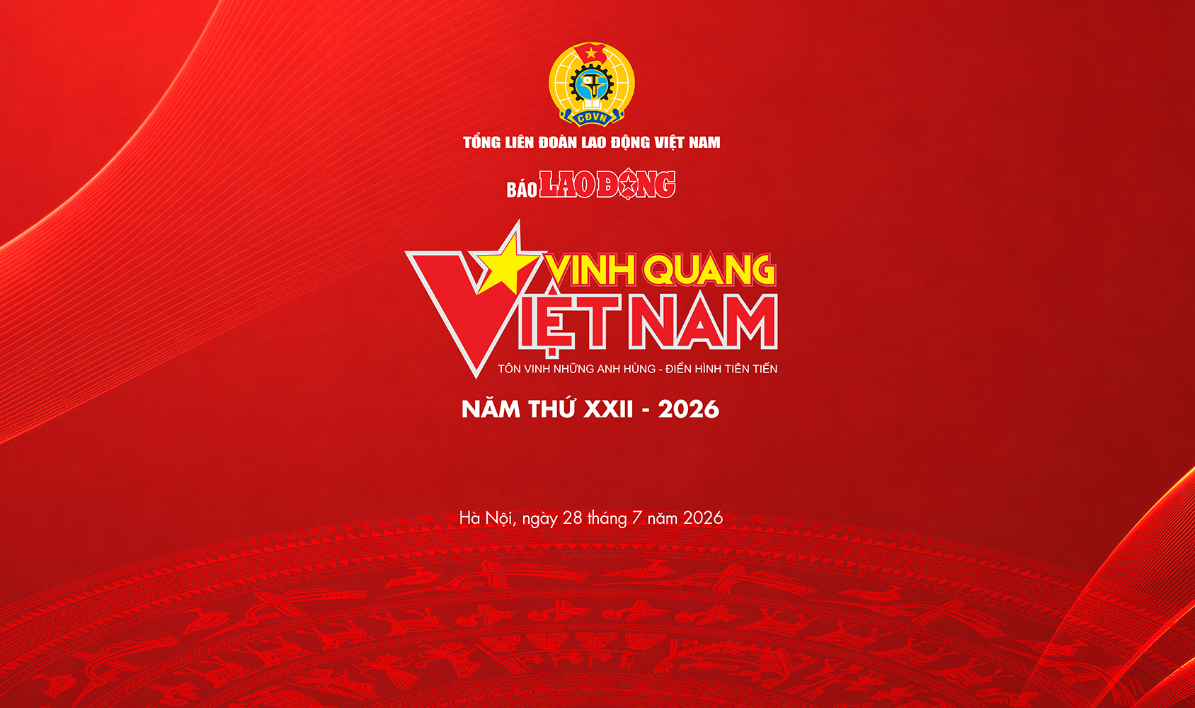 Trực tiếp: Vinh quang Việt Nam năm 2026: Kiến tạo và cống hiến