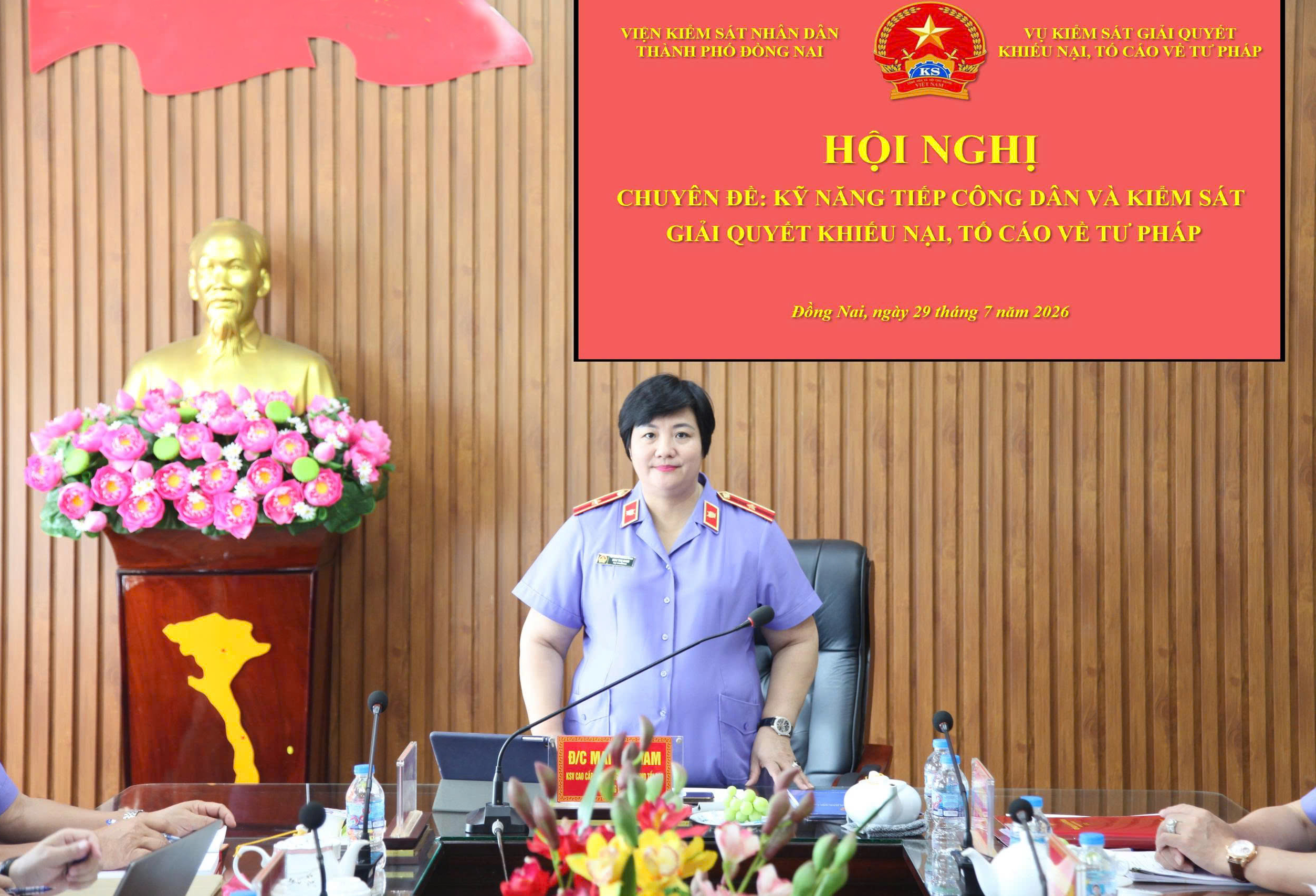 Nâng cao chất lượng công tác tiếp công dân và kiểm sát việc giải quyết khiếu nại, tố cáo về tư pháp