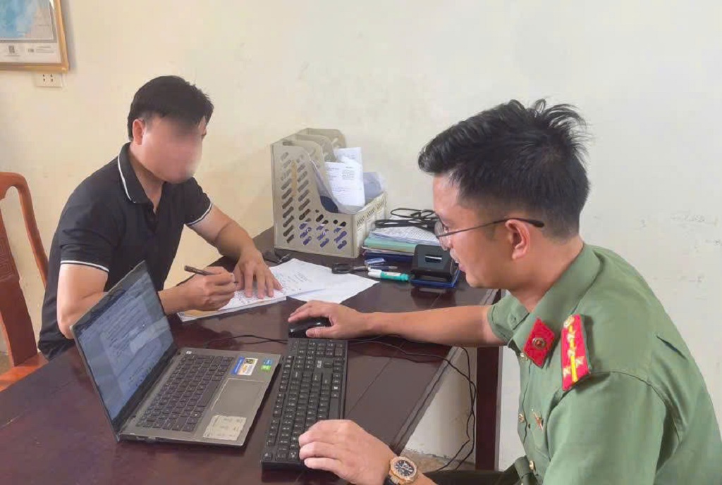 Xử phạt nam thanh niên đăng tin sai lệch về sáp nhập xã