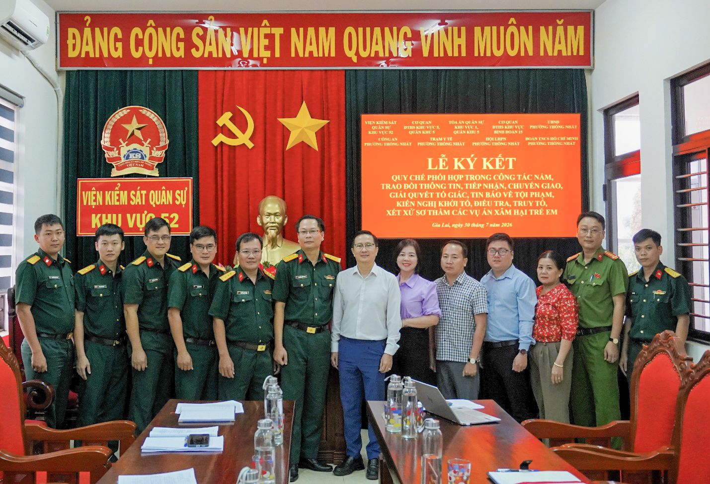 Ký kết quy chế phối hợp liên ngành trong công tác giải quyết các vụ, việc xâm hại trẻ em