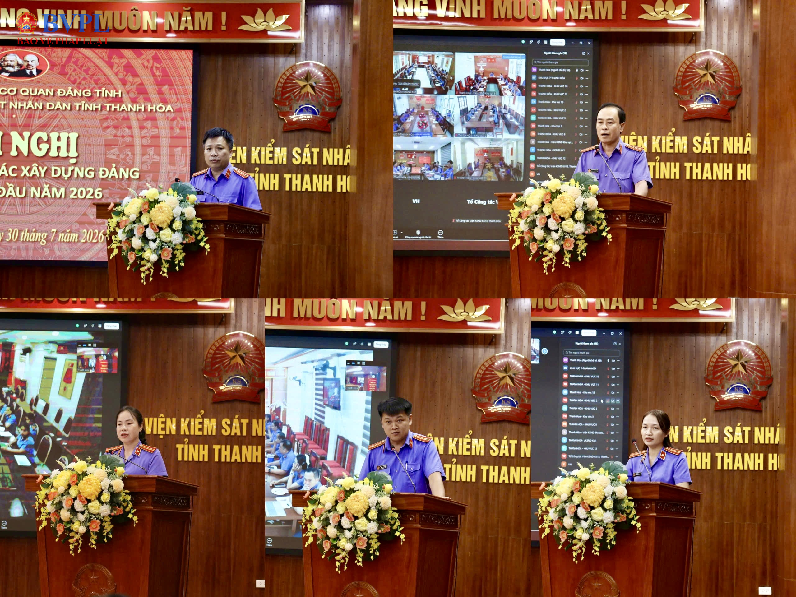 Đảng bộ VKSND tỉnh Thanh Hóa Phát huy vai trò lãnh đạo, quyết tâm hoàn thành thắng lợi nhiệm vụ chính trị