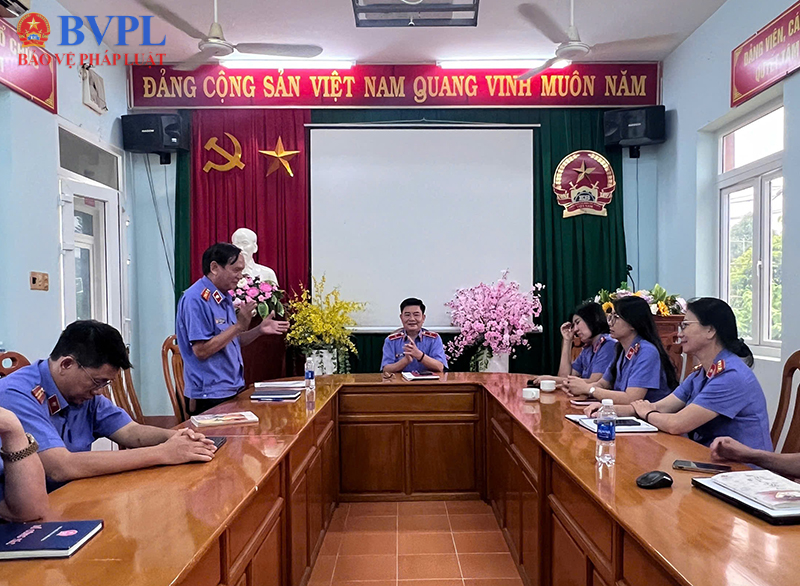 Đảng ủy VKSND tỉnh Lâm Đồng tăng cường kiểm tra các Chi bộ trực thuộc