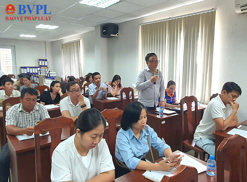 VKSND khu vực 16, TP Hồ Chí Minh phối hợp ngăn ngừa tình trạng chậm đóng BHXH