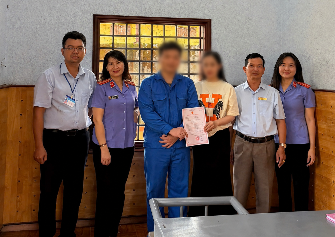 Đắk Lắk Hy hữu đăng ký kết hôn lưu động tại trại tạm giam
