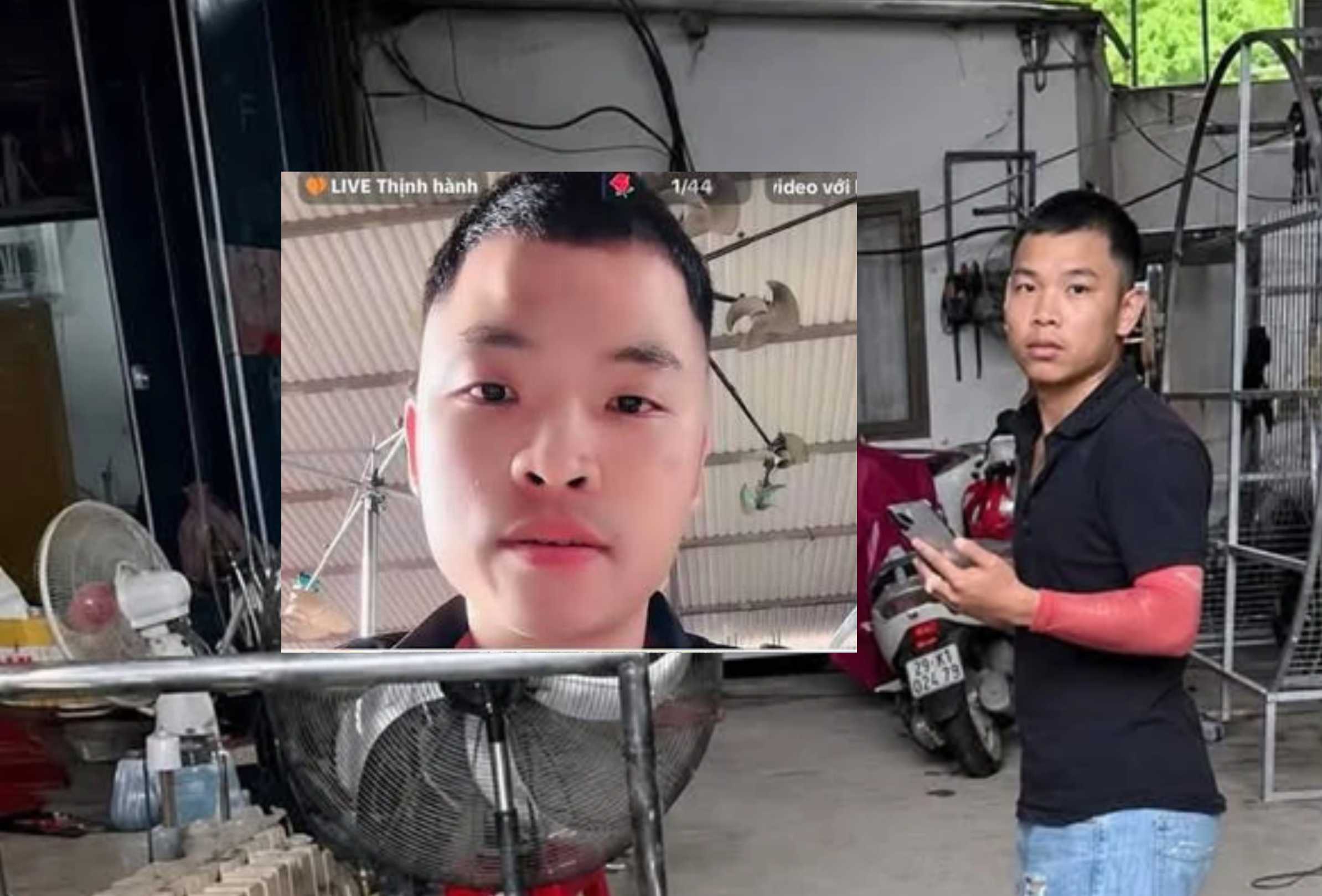 Phê chuẩn bắt khẩn cấp Khánh Sky liên quan vụ đến xưởng Vua Quạt livestream chửi bới