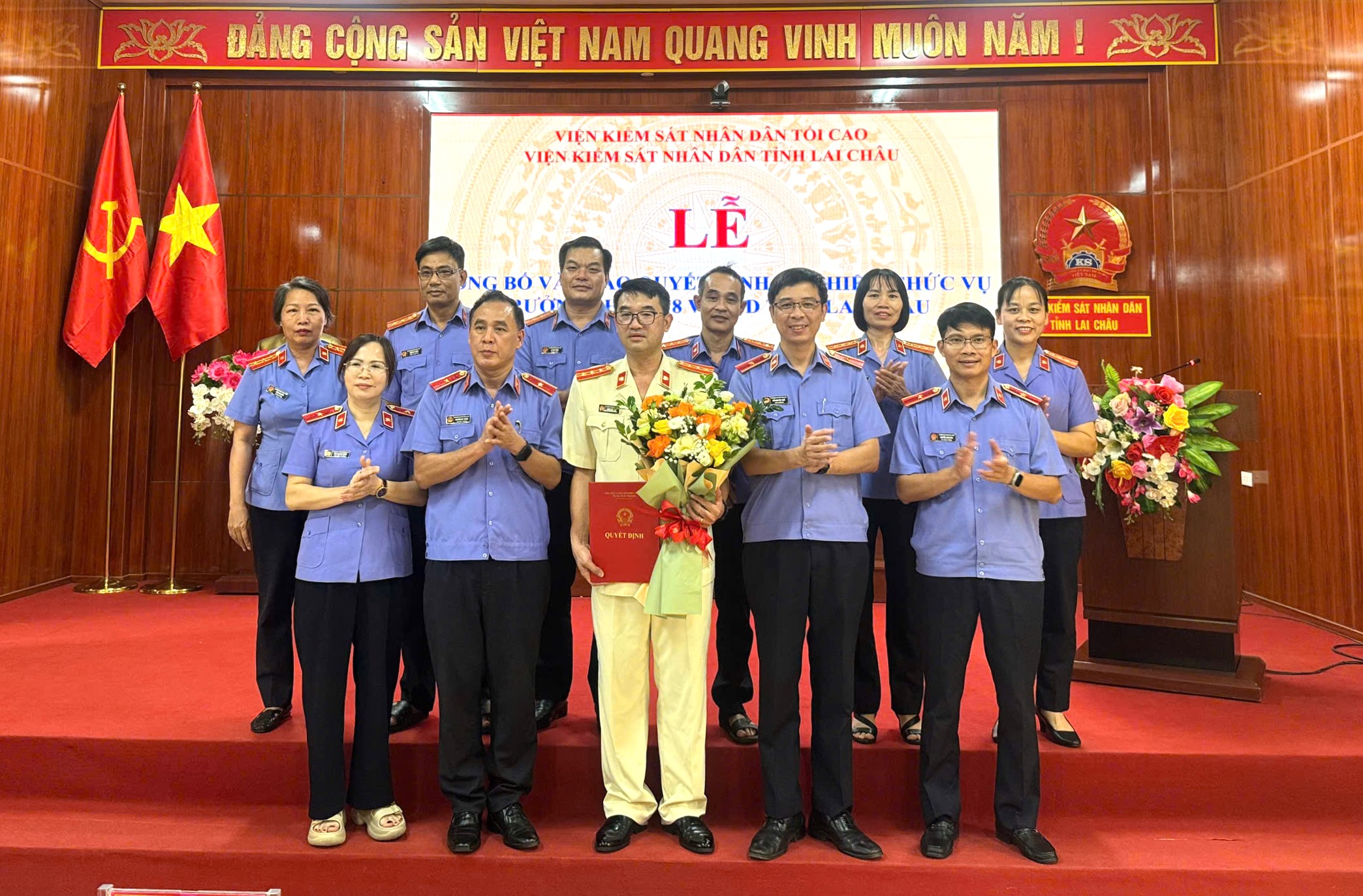 Bổ nhiệm Trưởng Phòng Kiểm sát giam giữ và thi hành án, VKSND tỉnh Lai Châu