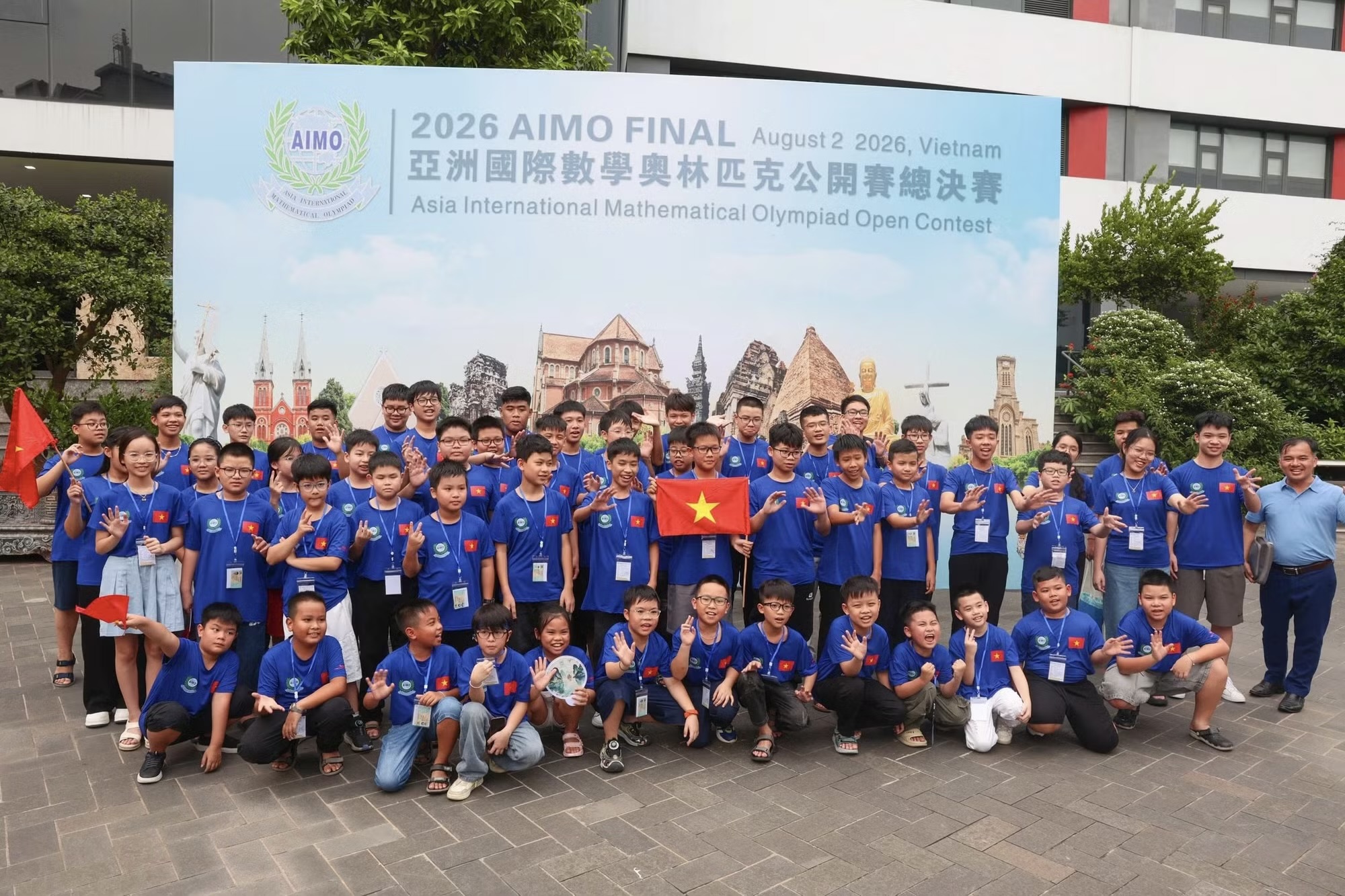Đoàn học sinh Việt Nam giành được hơn 200 huy chương, giải thưởng tại AIMO quốc tế 2026