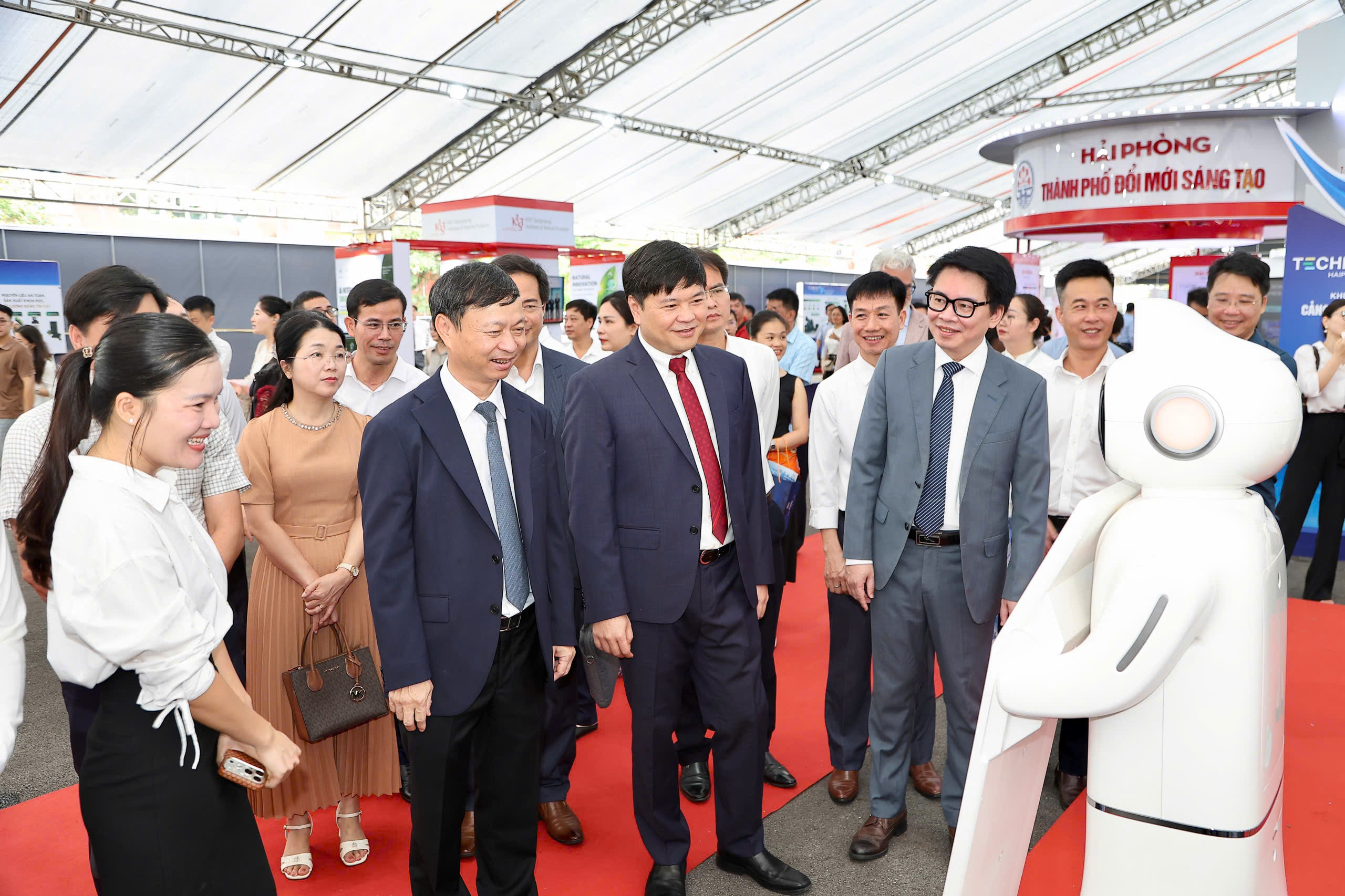 Techfest Hải Phòng 2026 quy tụ 125 gian hàng công nghệ, thúc đẩy hệ sinh thái đổi mới sáng tạo