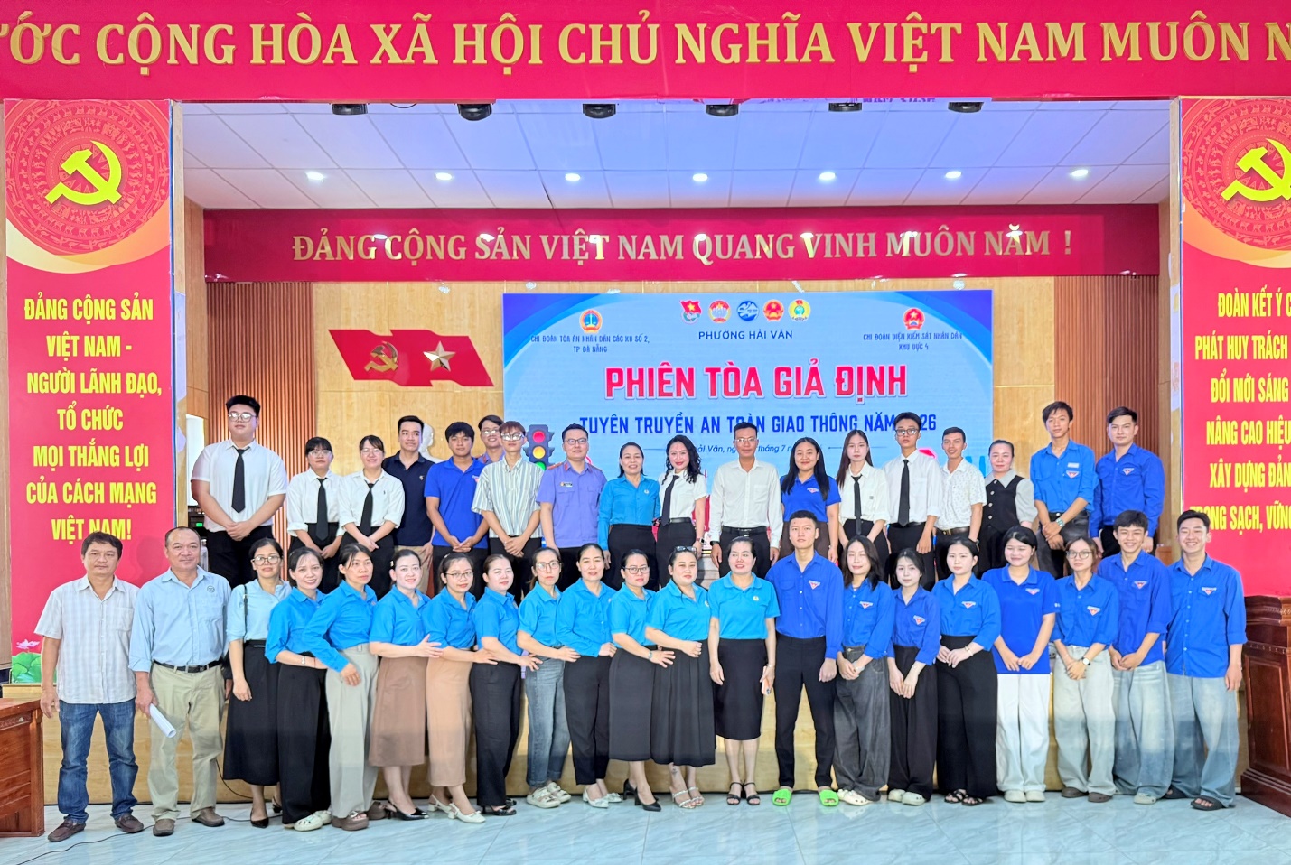 VKSND khu vực 4, TP Đà Nẵng phối hợp tổ chức phiên tòa giả định