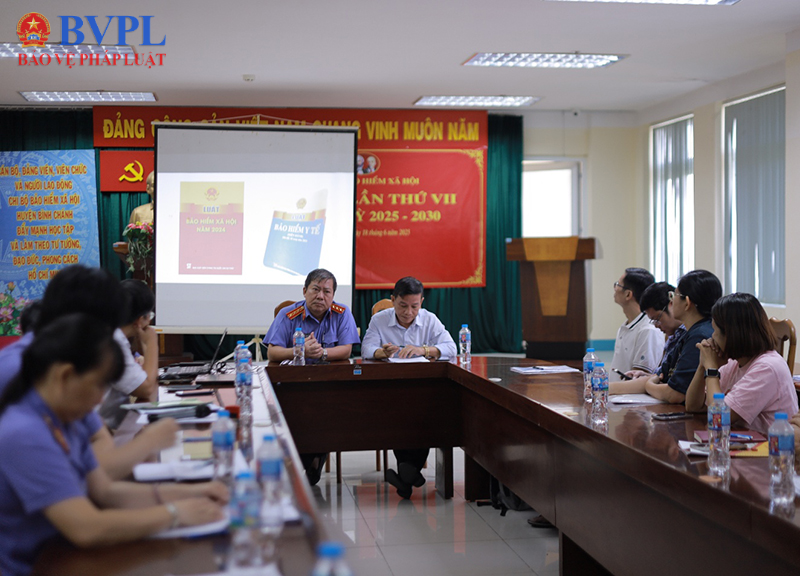 VKSND Khu vực 10 TP Hồ Chí Minh tuyên truyền Nghị quyết 205 đến doanh nghiệp