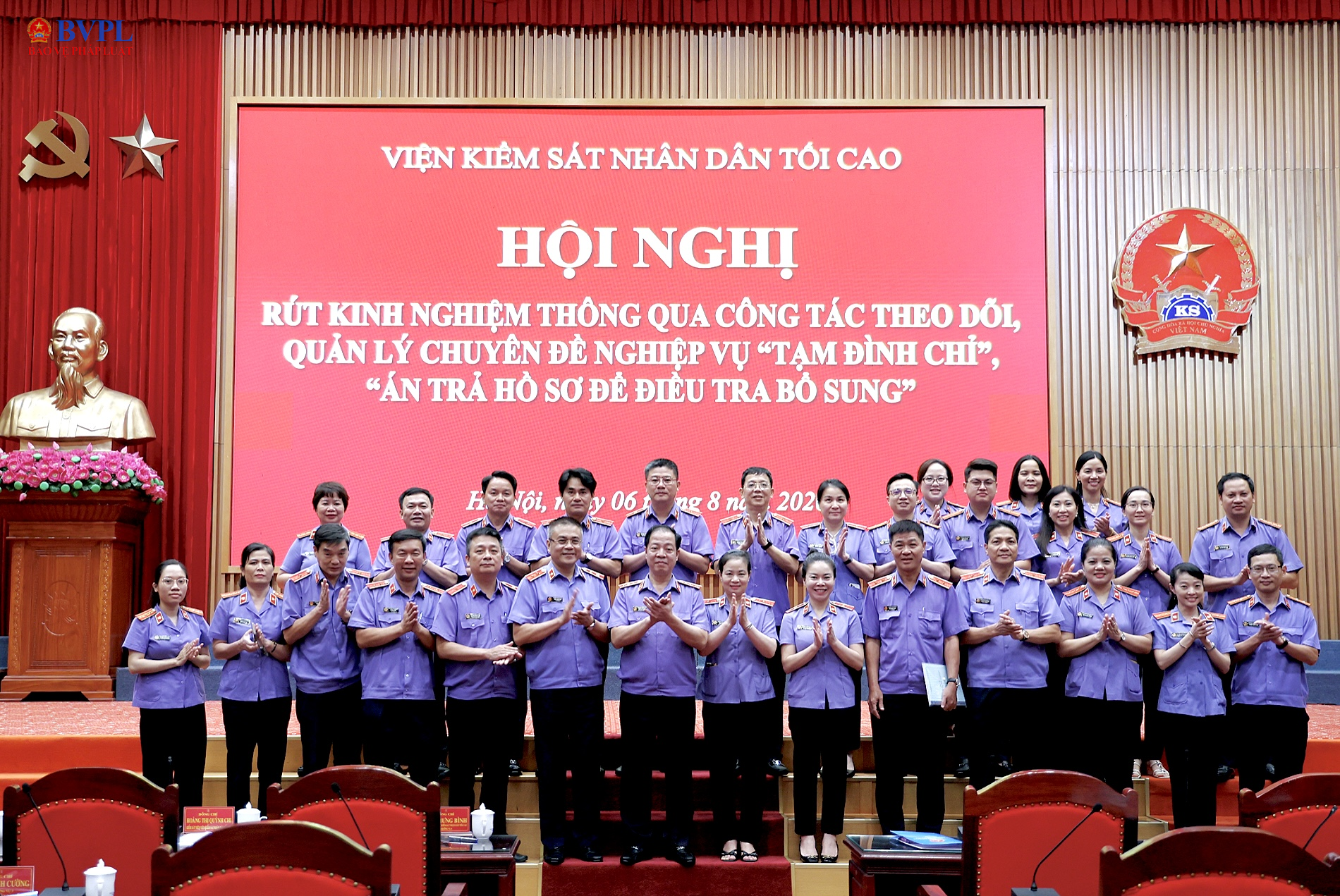 Hội nghị rút kinh nghiệm thông qua công tác theo dõi, quản lý 2 chuyên đề nghiệp vụ
