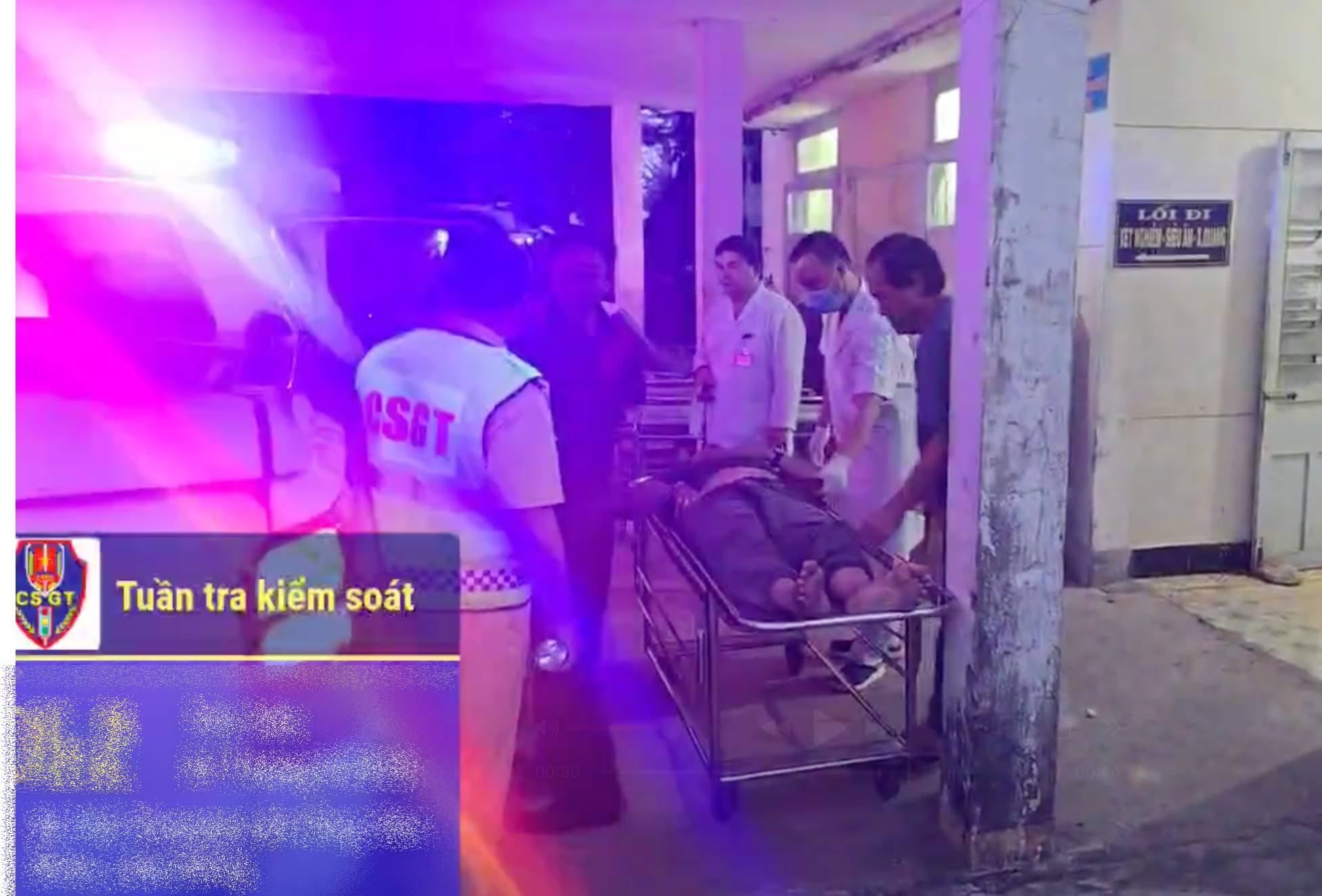 Cảnh sát giao thông kịp thời cứu tài xế có dấu hiệu đột quỵ trên cao tốc Vĩnh Hảo – Phan Thiết