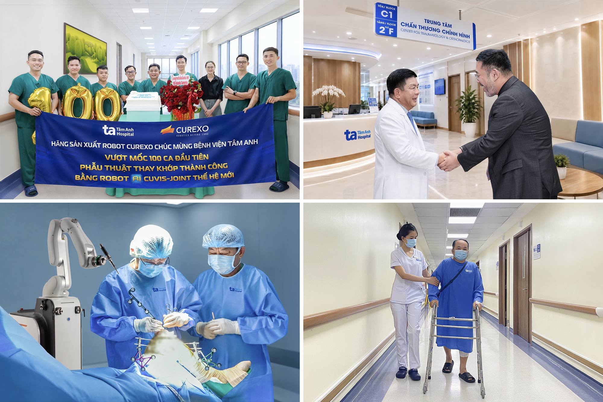 “Siêu robot thay khớp” vượt xa kỹ thuật cũ phẫu thuật thành công hơn 100 ca khó đầu tiên tại Việt Nam