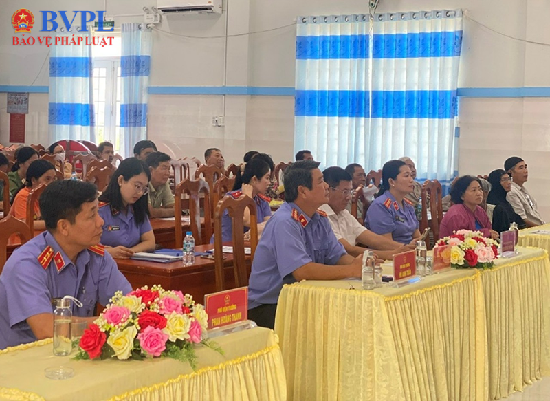VKSND Khu vực 15 tỉnh An Giang Chủ động đưa Nghị quyết 205 đến gần hơn với Nhân dân