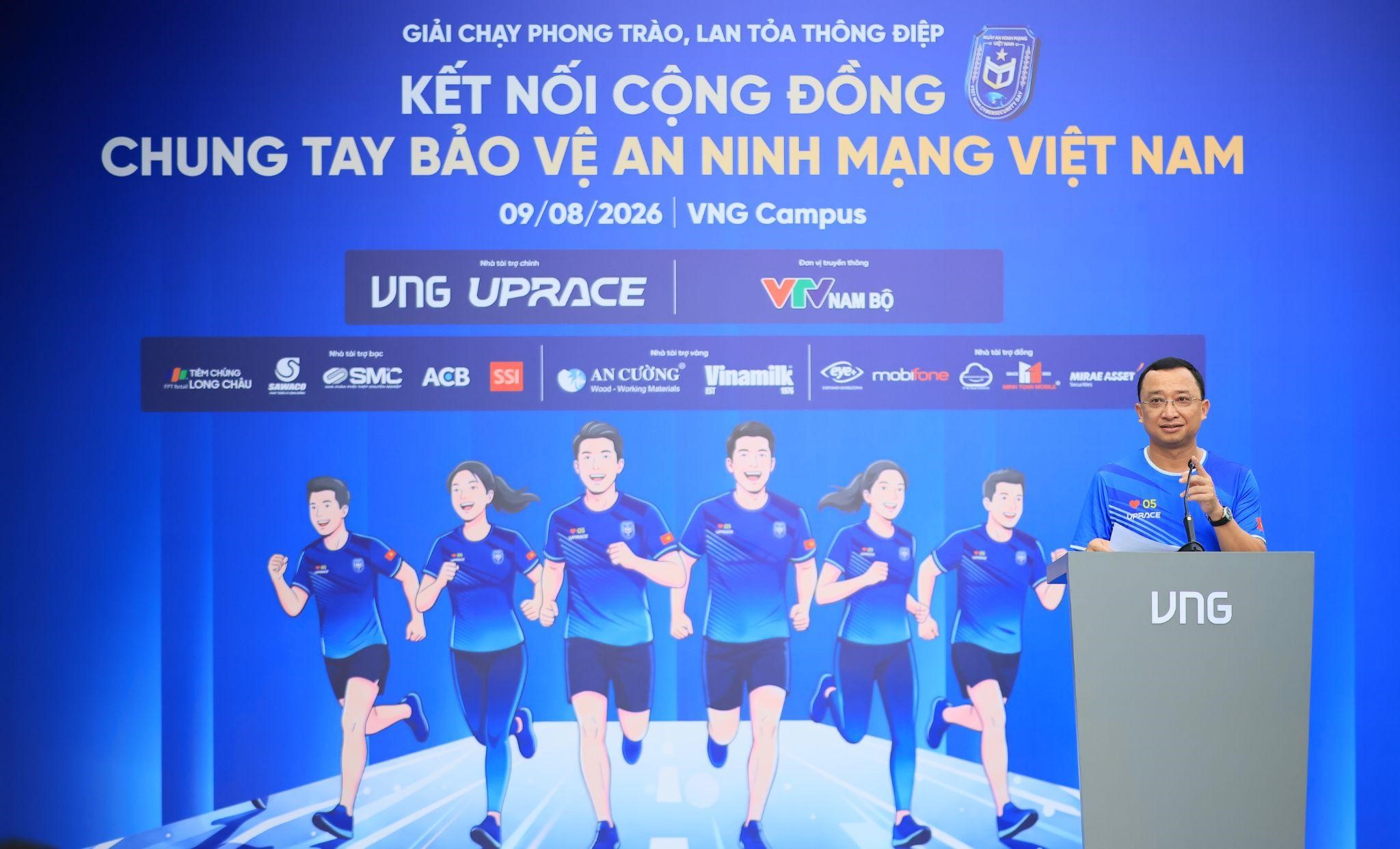 A05 tổ chức thành công Giải chạy Ngày An ninh mạng Việt Nam 2026, VNG đồng hành qua hệ sinh thái UpRace