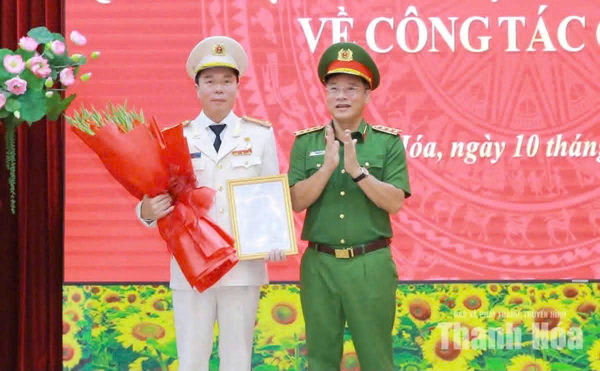 Đại tá Hoàng Quốc Việt được điều động giữ chức Giám đốc Công an tỉnh Thanh Hóa