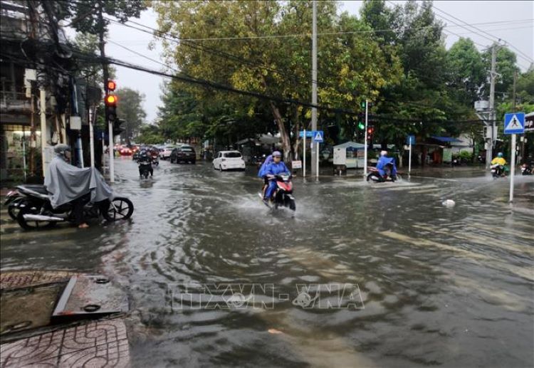 Thời tiết ngày 10 8 Cao nguyên Trung Bộ và Nam Bộ mưa dông, nhiều vùng biển sóng cao tới 5m