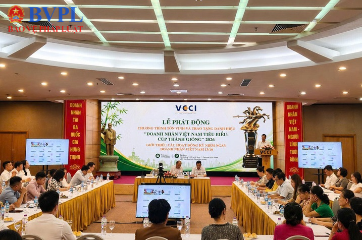VCCI xét chọn 100 doanh nhân tiêu biểu năm 2026