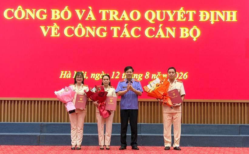 Bổ nhiệm lãnh đạo cấp Vụ thuộc Viện kiểm sát nhân dân tối cao