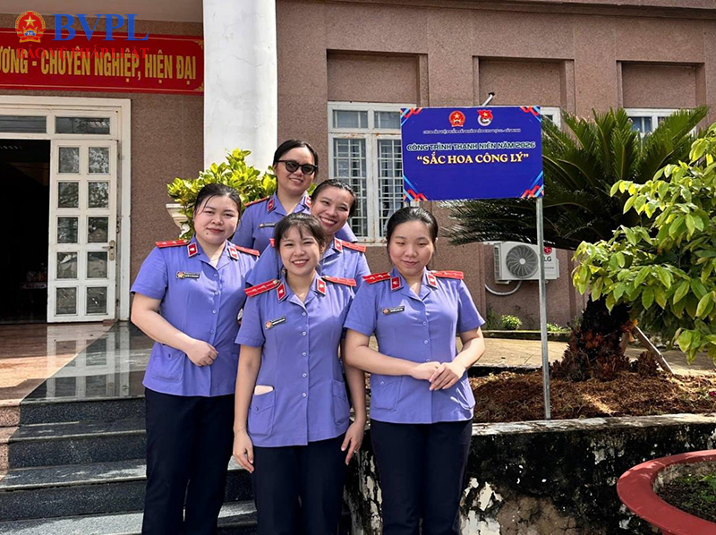 “Sắc hoa công lý” tô đẹp khuôn viên VKSND khu vực 11, tỉnh Tây Ninh