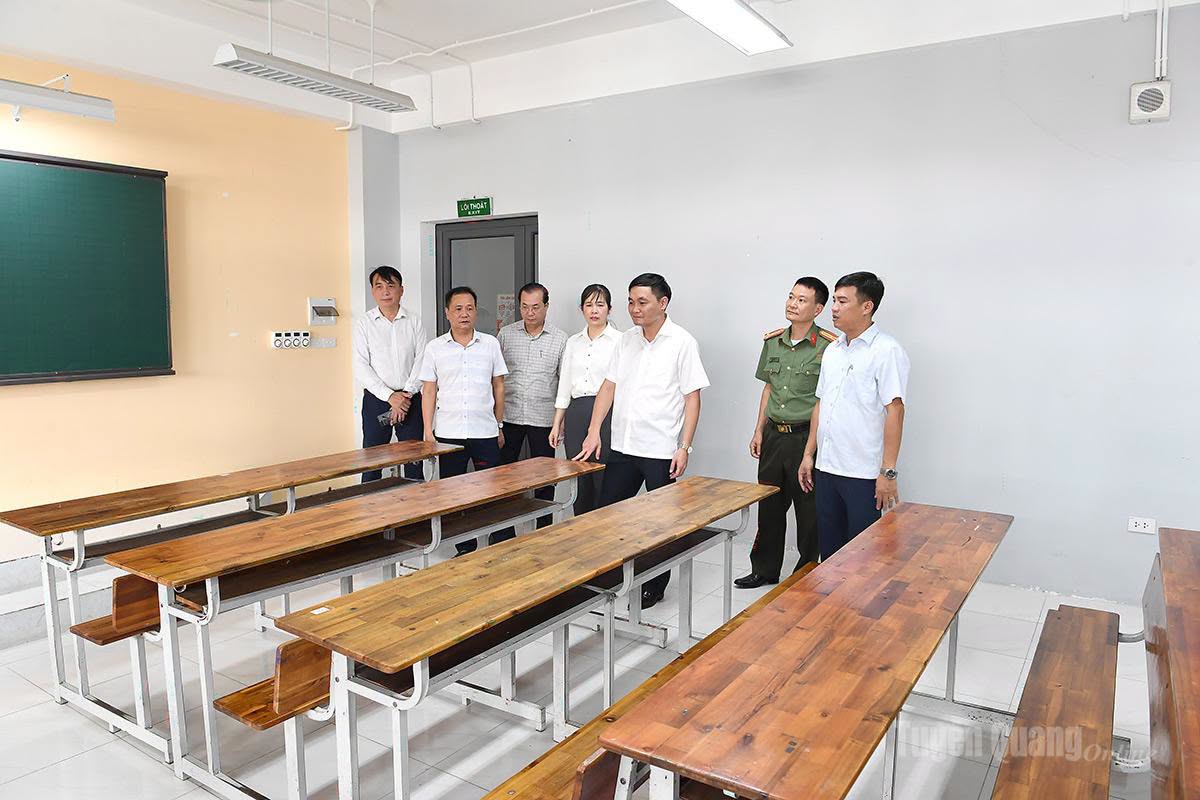 Ngày mai, hơn 300 thí sinh Tuyên Quang thi lại Kỳ thi tốt nghiệp THPT năm 2026