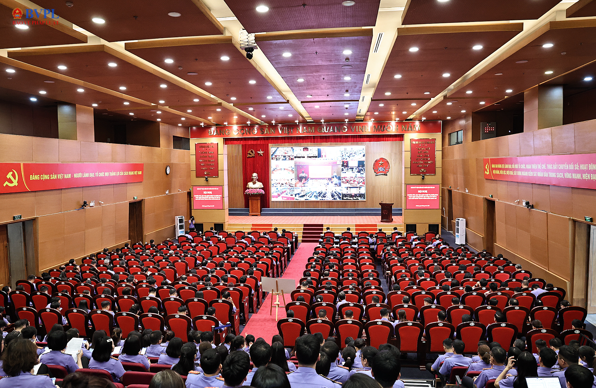 Đảng bộ VKSND tối cao dự Hội nghị nghiên cứu, học tập, quán triệt và triển khai thực hiện Nghị quyết Hội nghị Trung ương 3 khóa XIV