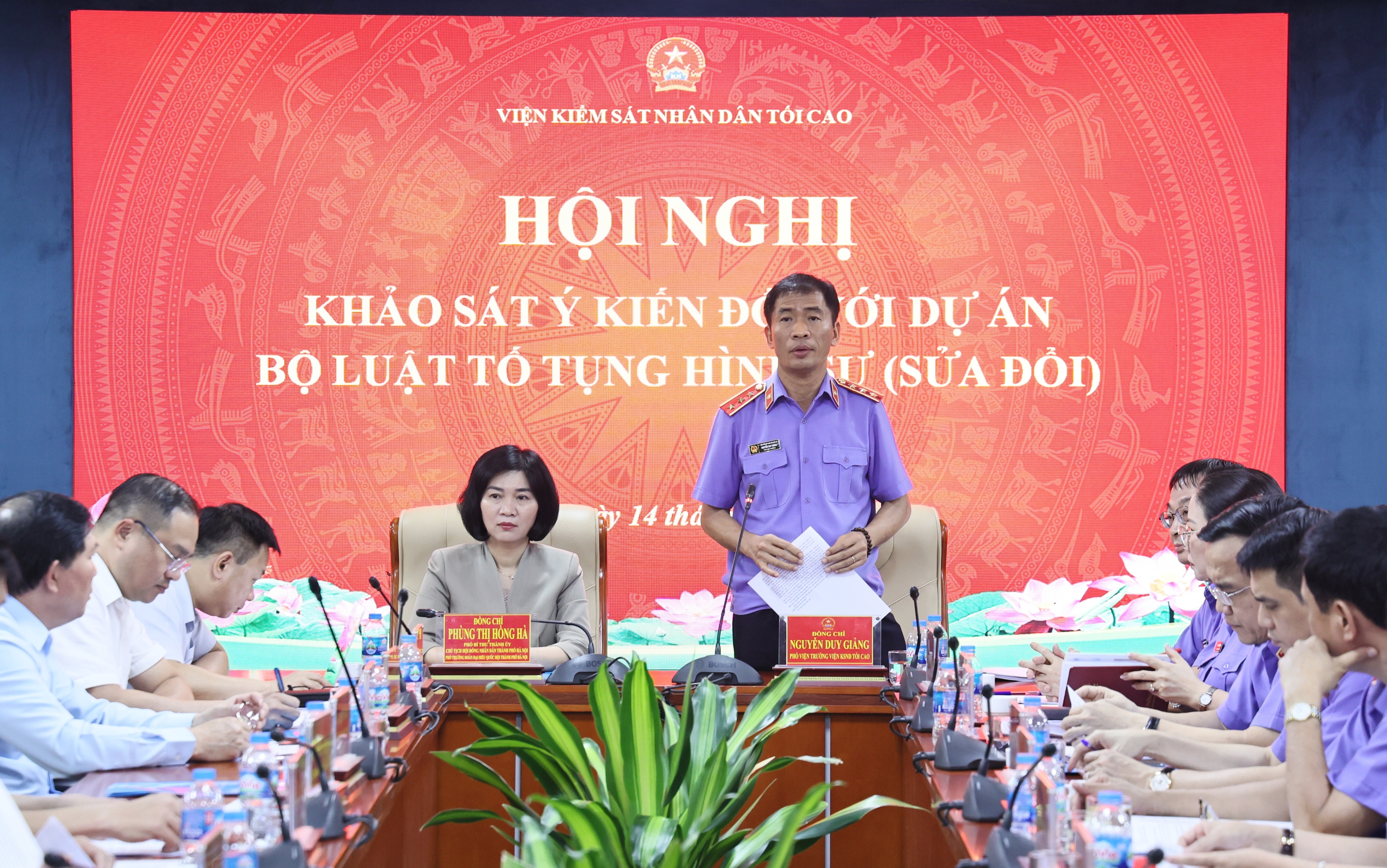 VKSND tối cao khảo sát ý kiến về dự án Bộ luật Tố tụng hình sự sửa đổi