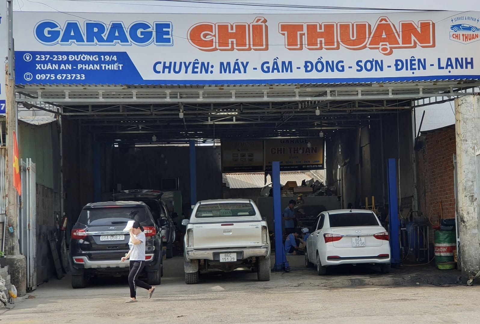 Một garage ô tô bị xử phạt hành chính hơn 156 triệu đồng