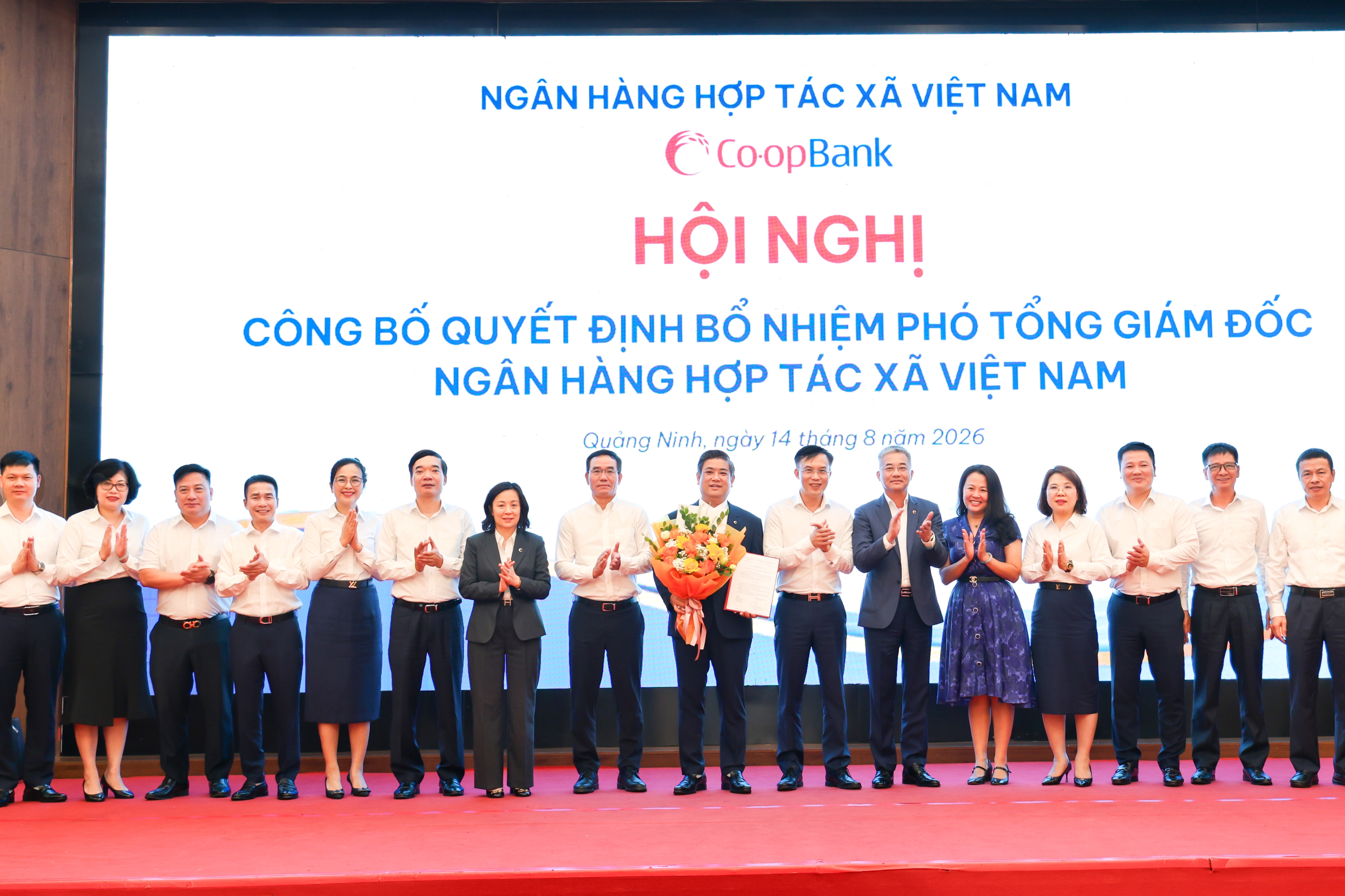 Co-opBank công bố Quyết định bổ nhiệm Phó Tổng Giám đốc
