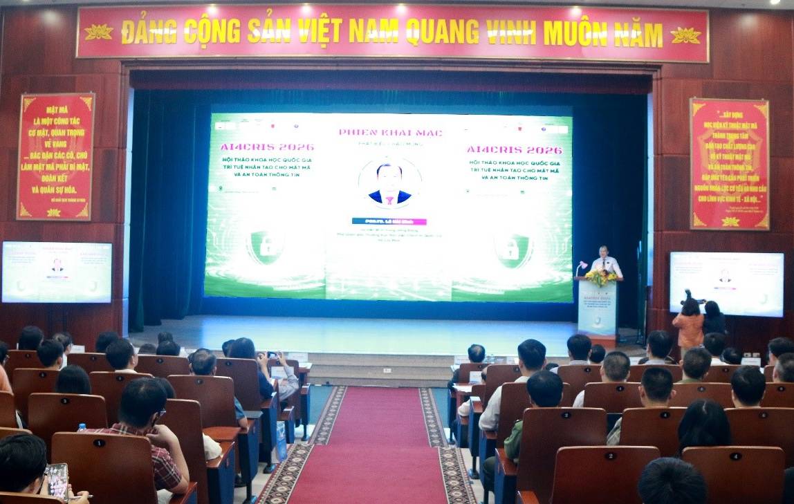 Học viện Kỹ thuật mật mã tổ chức Hội thảo quốc gia về AI và An toàn thông tin