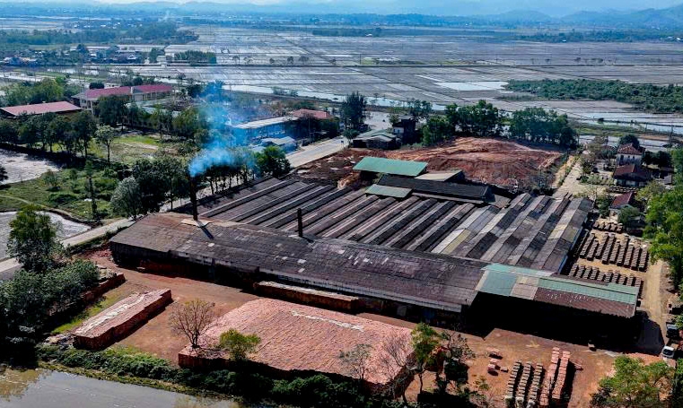 Sau kiến nghị của Viện kiểm sát, nhà máy gạch gây ô nhiễm đã được di dời