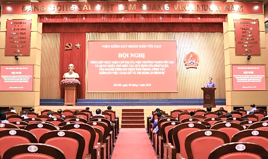 Nâng cao chất lượng, hiệu quả công tác kiểm sát việc giam giữ và thi hành án hình sự