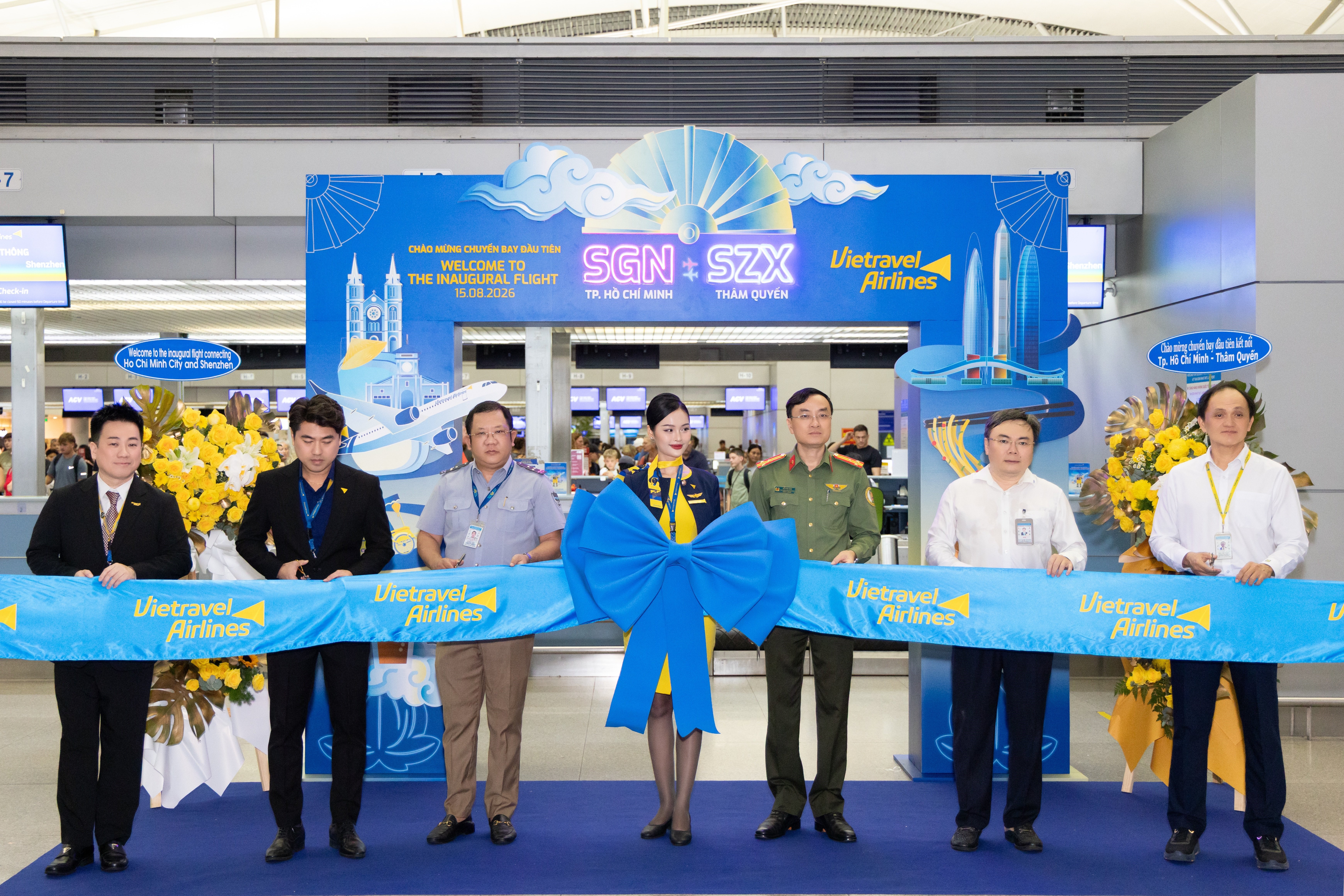 Vietravel Airlines khai trương đường bay TP HCM - Thâm Quyến, mở rộng mạng lưới đến Trung Quốc