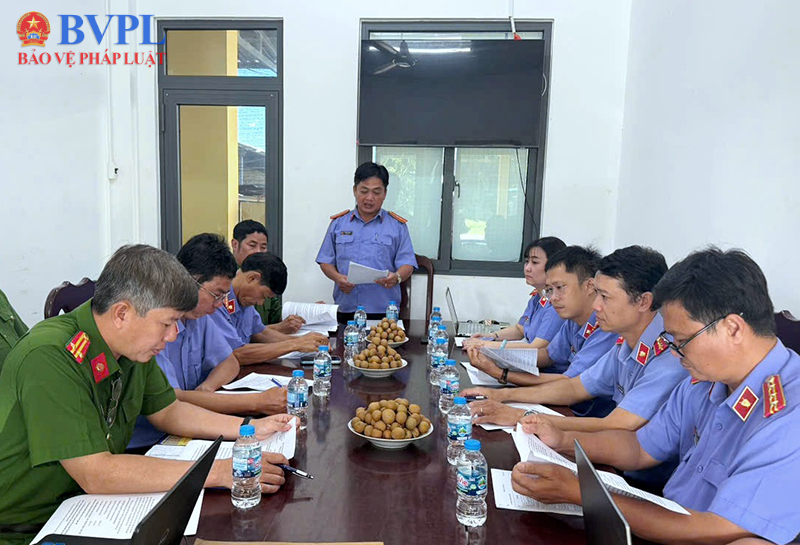 VKSND TP Cần Thơ trực tiếp kiểm sát tại Phân trại tạm giam Bình Thủy