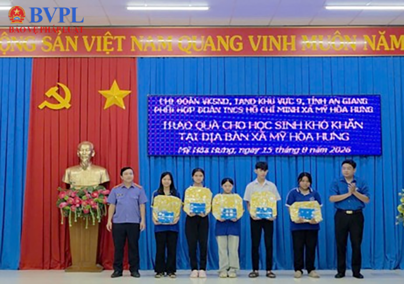 Tuổi trẻ VKSND khu vực 9, tỉnh An Giang tuyên truyền phòng, chống ma túy
