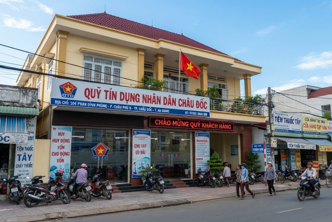 Thông báo Kết luận thanh tra Quỹ tín dụng nhân dân Châu Đốc