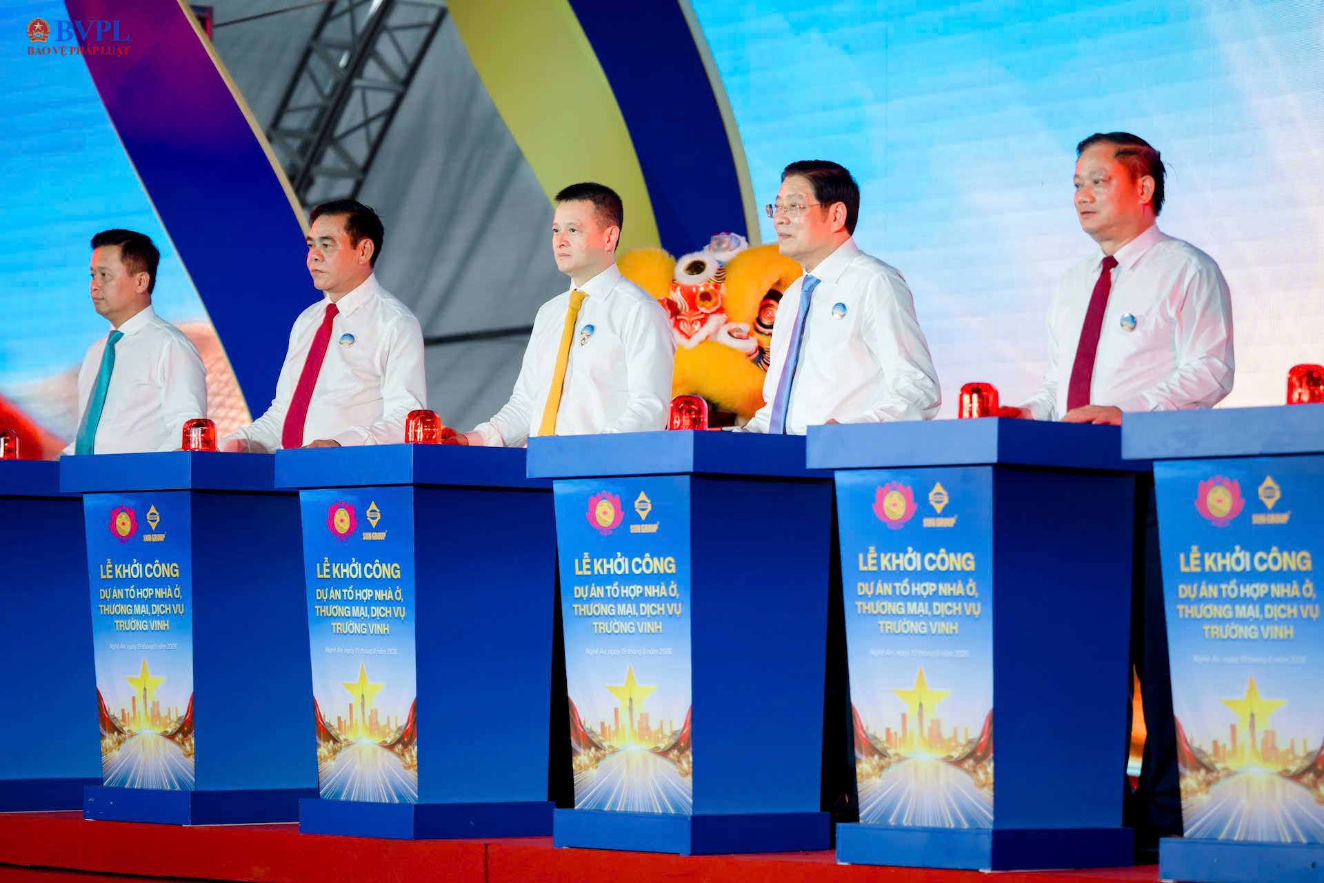 Nghệ An Khởi công tổ hợp nhà ở, thương mại dịch vụ gần 9 000 tỷ đồng